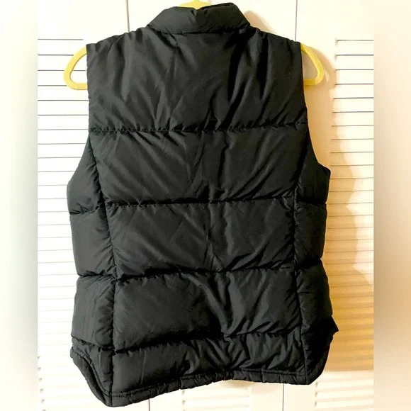EUC J. Crew Puffer Vest, Black, Down filled,Fully Lined, Minimalist,Sz L,Unisex - Picture 12 of 15